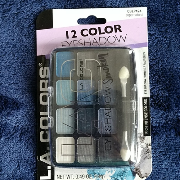NIB Lot x2 L.A. Colors 12 Color Eyeshadow Palette - Picture 2 of 6